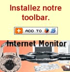 Toolbar gratuite de Internet Monitor
